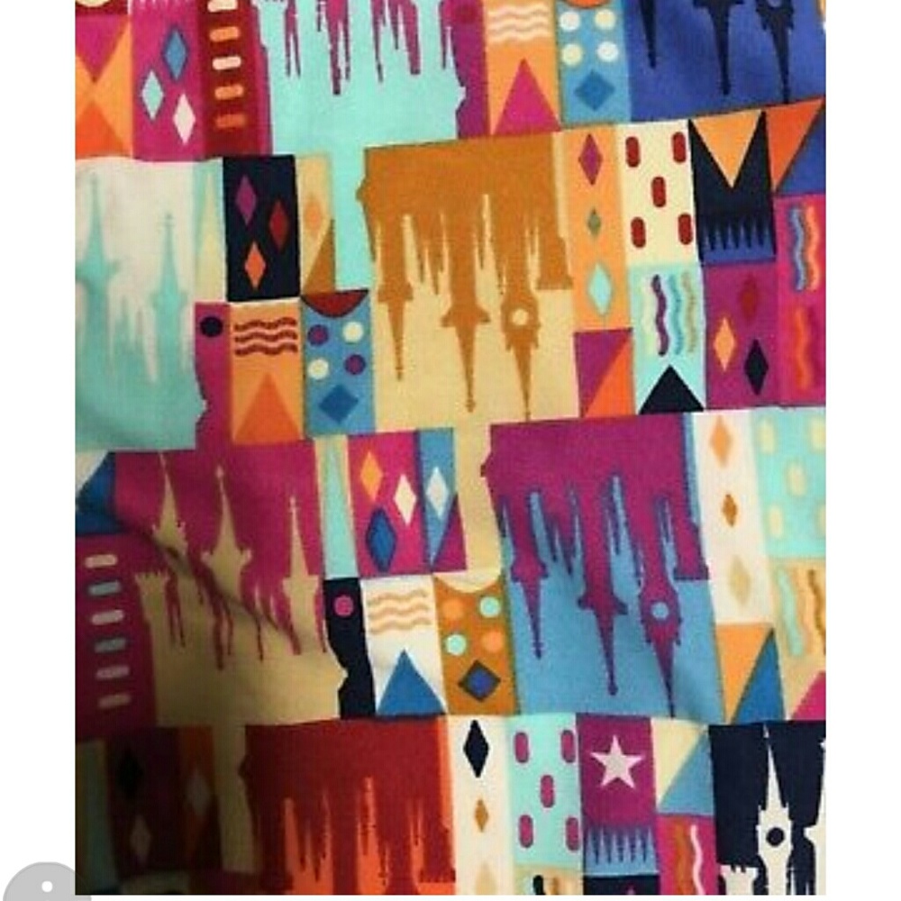 🎀UNICORN 🎀 LULAROE DISNEY OS SMALL WORLD - Picture 2 of 2